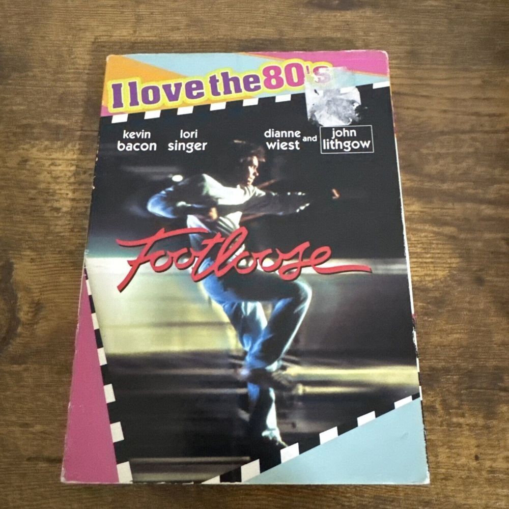 Footloose (DVD, 2008, I Love the 80s‎ Widescreen) in original slipcover-Tested